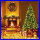 6_5_Feet_Pre_Lit_Hinged_Christmas_Tree_with_LED_Lights_01_gaku