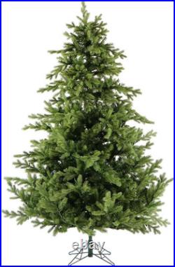 6.5-Ft. Foxtail Pine Artificial Christmas Tree with Stand and No Lights, Unlit F