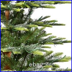 6.5' Pre-Lit Artificial Aspen Fir Christmas Tree, Dual-Color LED Lights, Holiday