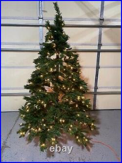 6.5-ft. Winchester Pine Tree with Clear Lights Green