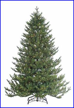 6.5' x 58 Natural Cut Rockford Christmas Pine Christmas Tree with Clear Lights