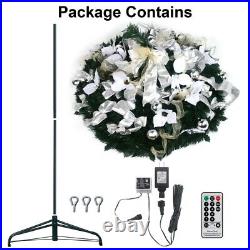 6.5ft Christmas Tree Pop Up Artificial Tree withLED Light Xmas Holiday Decoration 6.5ft Christmas Tree Pop Up Artificial Tree withLED Light Xmas Holiday Decoration