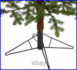 6.5ft Fairbanks Fir Artificial Christmas Tree with 250 Warm LED Lights