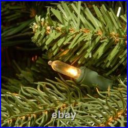 6.5ft Pre-lit Jersey Fraser Fir Medium Artificial Christmas Tree Clear Lights