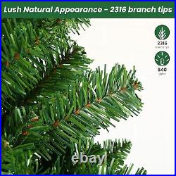6.5ft Prelit Christmas Tree with 330 RGB Lights 948 Branch Tips for Xmas decor 6.5ft Prelit Christmas Tree with 330 RGB Lights 948 Branch Tips for Xmas decor
