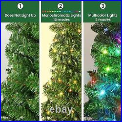 6.5ft Prelit Christmas Tree with 330 RGB Lights 948 Branch Tips for Xmas decor 6.5ft Prelit Christmas Tree with 330 RGB Lights 948 Branch Tips for Xmas decor