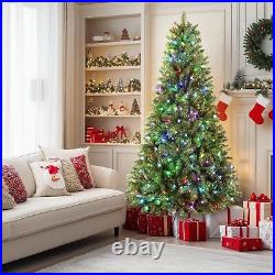 6.5ft Prelit Christmas Tree with 330 RGB Lights 948 Branch Tips for Xmas decor 6.5ft Prelit Christmas Tree with 330 RGB Lights 948 Branch Tips for Xmas decor