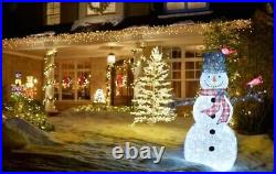 6 Ft Lighted Cascade Outdoor Christmas Twig Tree Lights