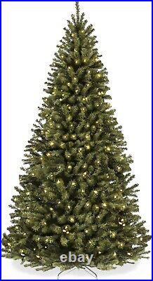 6 Ft Pre-Lit Premium Green Blue Fir Artificial Christmas Tree, Clear LED Lights 6 Ft Pre-Lit Premium Green Blue Fir Artificial Christmas Tree, Clear LED Lights