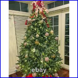 6 Ft Pre-Lit Premium Green Blue Fir Artificial Christmas Tree, Clear LED Lights 6 Ft Pre-Lit Premium Green Blue Fir Artificial Christmas Tree, Clear LED Lights