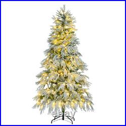 6' Pre-Lighted Spruce Edelweiss Christmas Tree with Multi-Color LED Lights NEW 6' Pre-Lighted Spruce Edelweiss Christmas Tree with Multi-Color LED Lights NEW