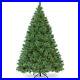 6_Pre_Lit_PVC_Artificial_Carolina_Pine_Tree_Flocked_Cones_Hinged_with_LED_Lights_01_is
