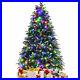 6_Pre_Lit_Snowy_Christmas_Hinged_Tree_11_Flash_Modes_with_350_Multi_Color_Lights_01_nfo