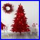 6_Red_Flocked_Pre_lit_Christmas_Tree_with350_Red_LED_s_and_33_Globe_Retail_332_01_diie