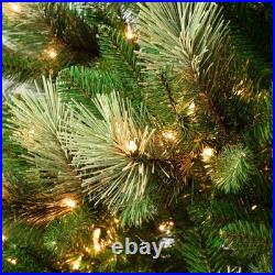 6 ft. Pre-Lit Charleston Pine Slim Tree with Clear Lights, Plug-In