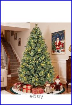 6 ft Pre-lit Christmas Tree with 350 Warm White LED Lights