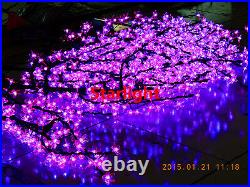 6ft/1.8m LED Cherry Blossom Tree Outdoor Wedding Garden Holiday Light 1,024 LEDs