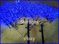 6ft Outdoor Blue LED Cherry Blossom Tree Christmas Light Home Decor Rainproof