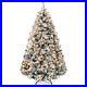 6ft_Pre_Lit_Artificial_Christmas_Tree_Snow_Covered_With_Stand_250_Warm_Lights_01_dxt