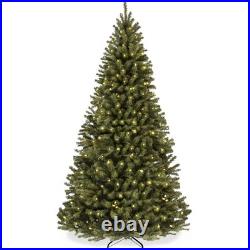 6ft Pre-Lit Artificial Christmas Tree with LED Twinkling Lights, Realistic Holid
