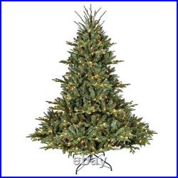 7FT Pre-Lit Artificial Christmas Tree Douglas Firs with 2257 Branch Tips&750 Light