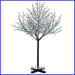 7Ft Cherry Blossom LED Tree Floral Lights Christmas Holiday Decor Indoor/Outdoor