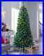 7Ft_Green_Pre_Lit_Slim_Christmas_Decoration_Tree_With_240_LED_Multi_Colour_Light_01_rjgr