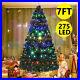 7Ft_Pre_Lit_Fiber_Optic_Christmas_Tree_Xmas_With_LED_Lights_Top_Star_Stand_01_ot