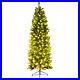 7Ft_Pre_lit_Artificial_Pencil_Christmas_Tree_Hinged_Fir_PVC_Tree_350_LED_Lights_01_wbn