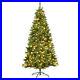 7Ft_Pre_lit_Hinged_PE_Artificial_Christmas_Tree_with_350_LED_Lights_Pine_Cones_01_wd
