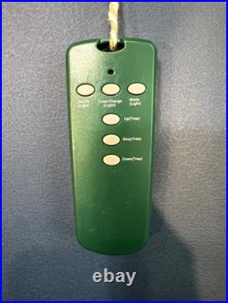 7-10 ft. LED Pre-Lit Multi-Color Adjustable Rising Spruce Christmas Tree Artific