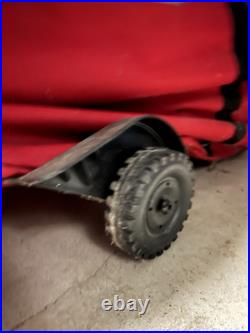 7-10 ft. LED Pre-Lit Multi-Color Adjustable Rising Spruce Christmas Tree Artific