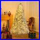 7_4ft_Pre_Lit_Christmas_Tree_White_Snow_Flocked_Holiday_Decoration_500LED_Lights_01_tekb