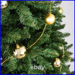 7.5FT Christmas Tree with 550 Warm White LED Lights Full Realistic Holiday Tree
