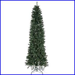 7.5Ft Artificial Green Christmas Tree with 8 Models Light String and Metal Base 7.5Ft Artificial Green Christmas Tree with 8 Models Light String and Metal Base