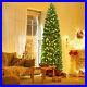 7_5Ft_Pre_Lit_Pencil_Christmas_Tree_Hinged_Artificial_Slim_Tree_with_LED_Lights_01_eyxz