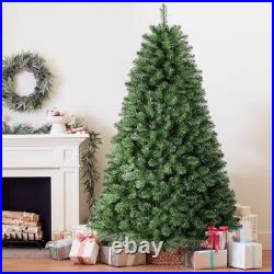 7.5Ft Prelit Premium Artificial Classic Christmas Tree with 350 Warm White Light