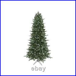 7.5' Artificial Christmas Tree GE Color 500 White Spectrum LED Light 2457 tips