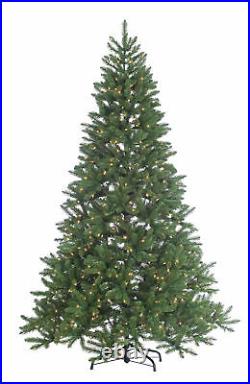 7.5' Artificial Christmas Tree with Incandescent 650 Clear Lights