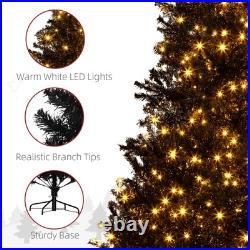 7.5 FT Tall PreLit Artificial Christmas Tree with Realistic Branches, 500 LEDs 7.5 FT Tall PreLit Artificial Christmas Tree with Realistic Branches, 500 LEDs