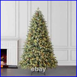 7.5' Ft Christmas Tree Pre Lit Hayden Pine Tree 700 LED Lights