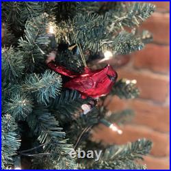 7.5 Ft Christmas Tree Prelit 650 Lights. Full Realistic Artificial Fir Green Xma