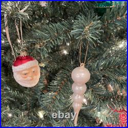 7.5 Ft Christmas Tree Prelit 650 Lights. Full Realistic Artificial Fir Green Xma