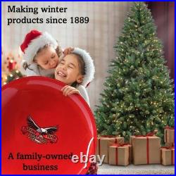 7.5 Ft Christmas Tree Prelit 650 Lights. Full Realistic Artificial Fir Green Xma