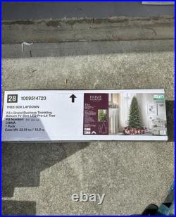 7.5 Ft. Grand Duchess Balsam Slim Christmas Tree 950 LED Color Changing Lights