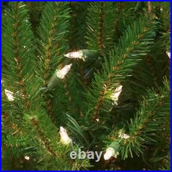 7.5 Ft Norway Spruce Artificial Christmas Tree with Clear Lights