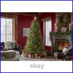 7.5 Ft. Pre-Lit LED Jackson Noble Artificial Christmas Tree 7.5 Ft. Pre-Lit LED Jackson Noble Artificial Christmas Tree