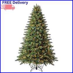 7.5' Pre-Lit Christmas Tree 800 Color Changing LED Lights Remote Storage Bag New 7.5' Pre-Lit Christmas Tree 800 Color Changing LED Lights Remote Storage Bag New