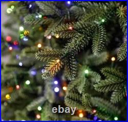 7.5' Pre-Lit Micro LED Artificial Christmas Tree 1850 LED Lights NO Remote