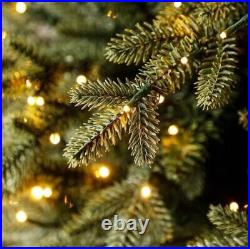 7.5' Pre-Lit Micro LED Artificial Christmas Tree 1850 LED Lights NO Remote